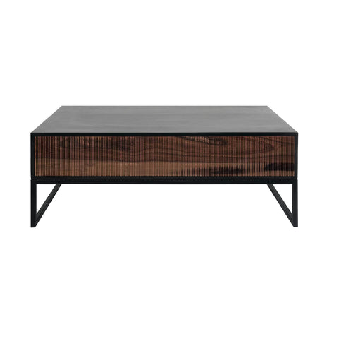 Milo Wooden Coffee Table, part of the Milo Collection - Back View 