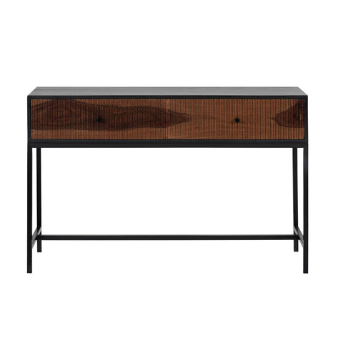 Milo Wooden Console Table, part of the Milo Collection - Front View 