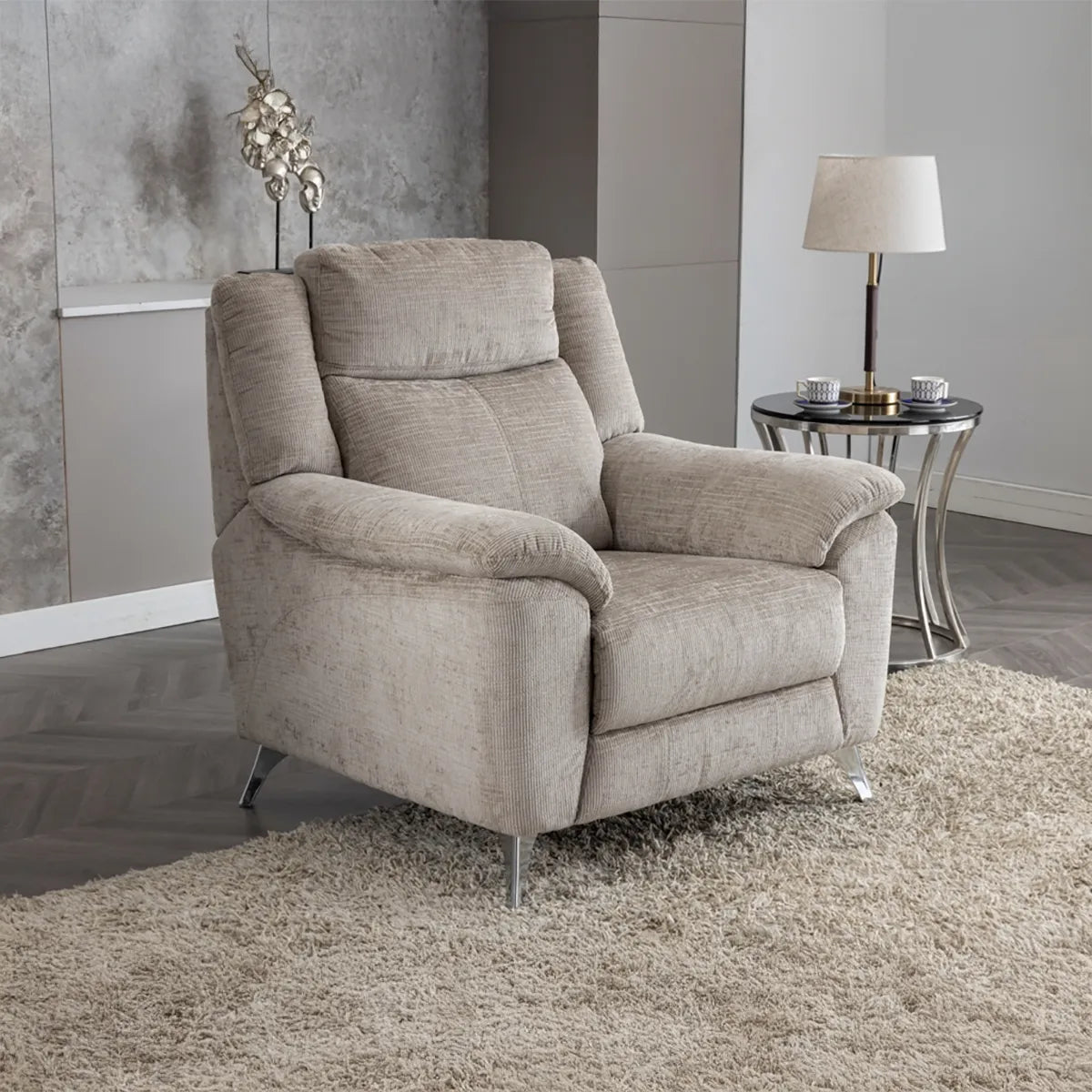 Spencer Fabric Sofa – Fixed Design