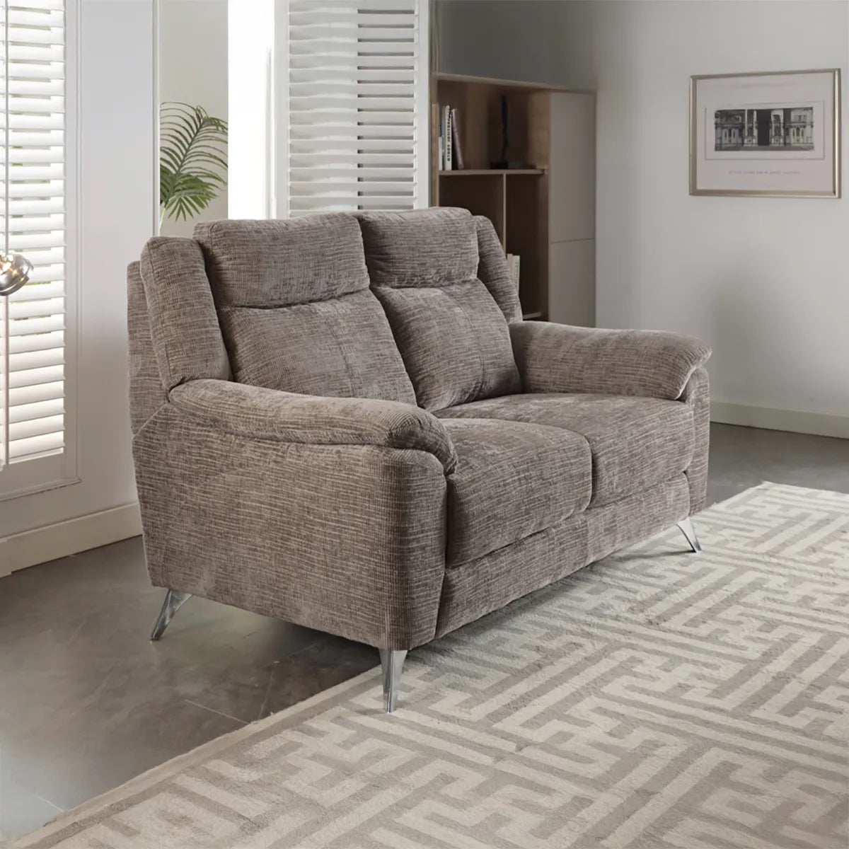 Spencer Fabric Sofa – Fixed Design