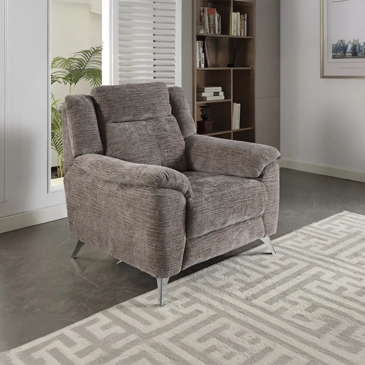 Spencer Fabric Sofa – Fixed Design