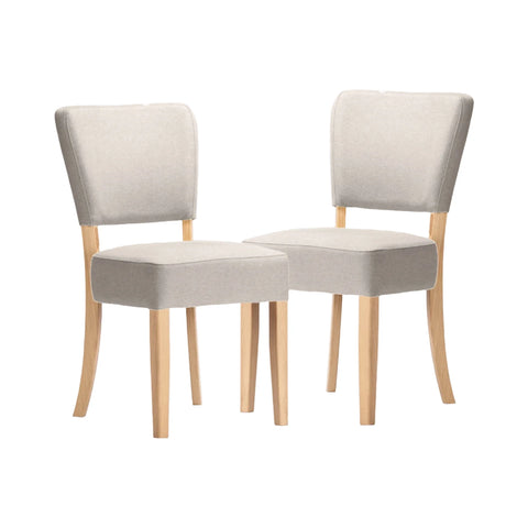 Nico Fabric Linen Dining Chairs