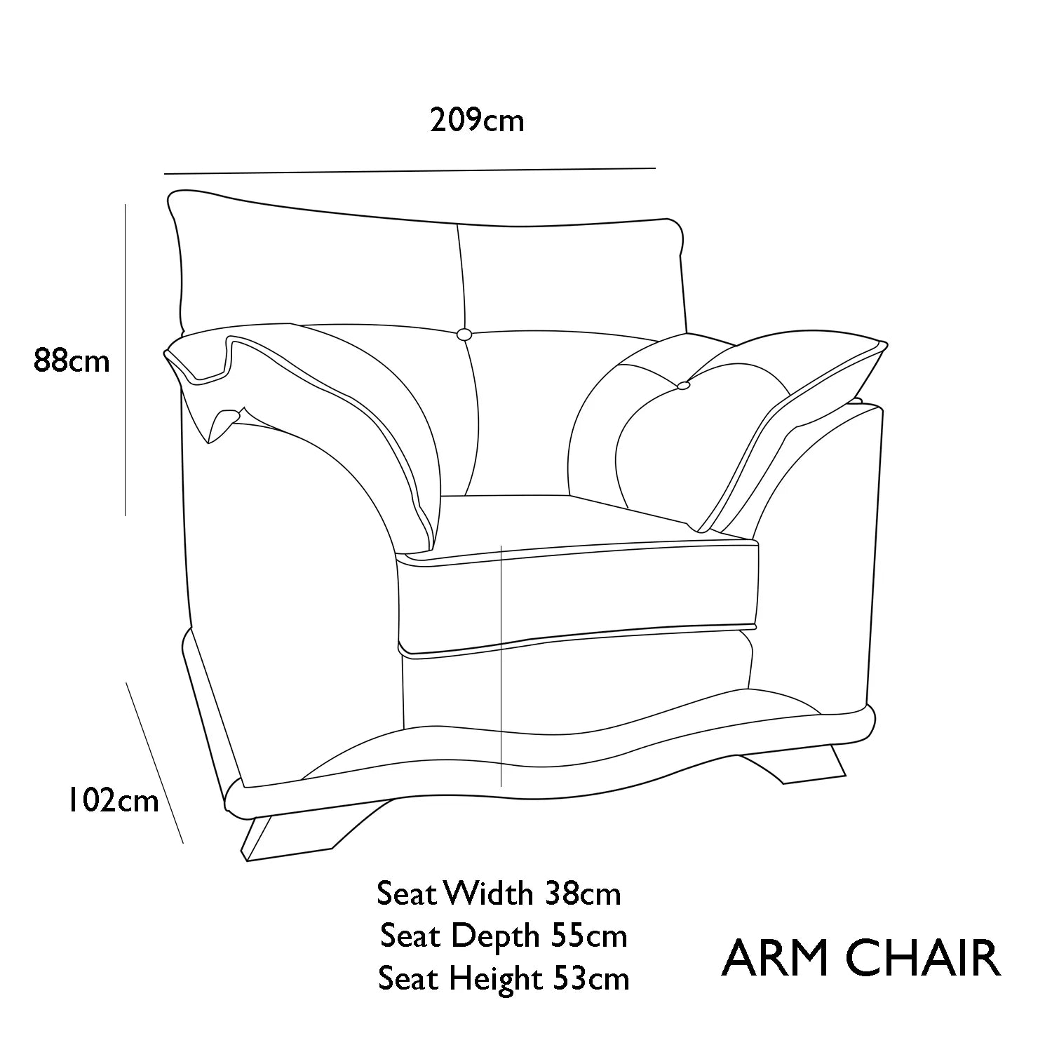 Nolan Brown Leather 3 Seater Sofa