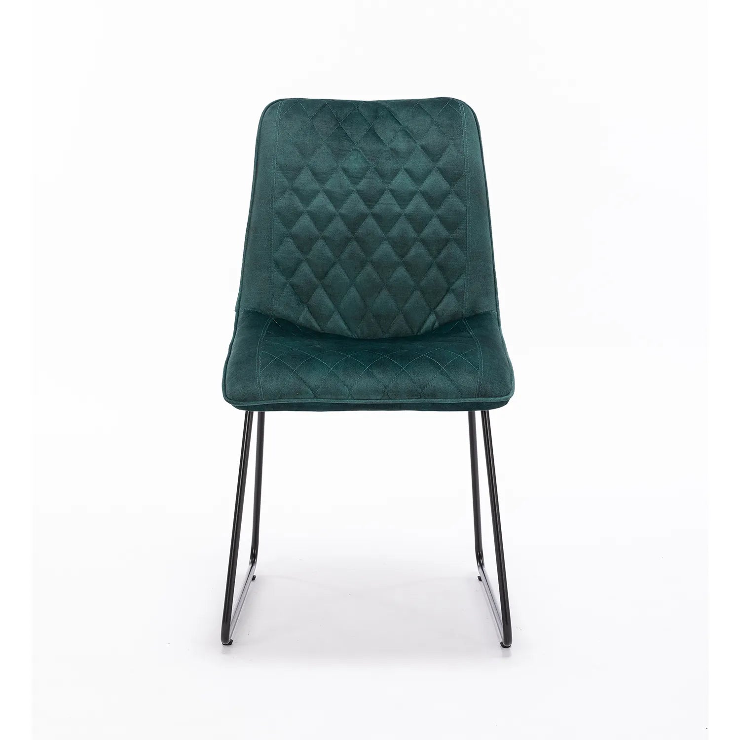 Noaria Emerald Velvet Set of 4 Dining Chairs