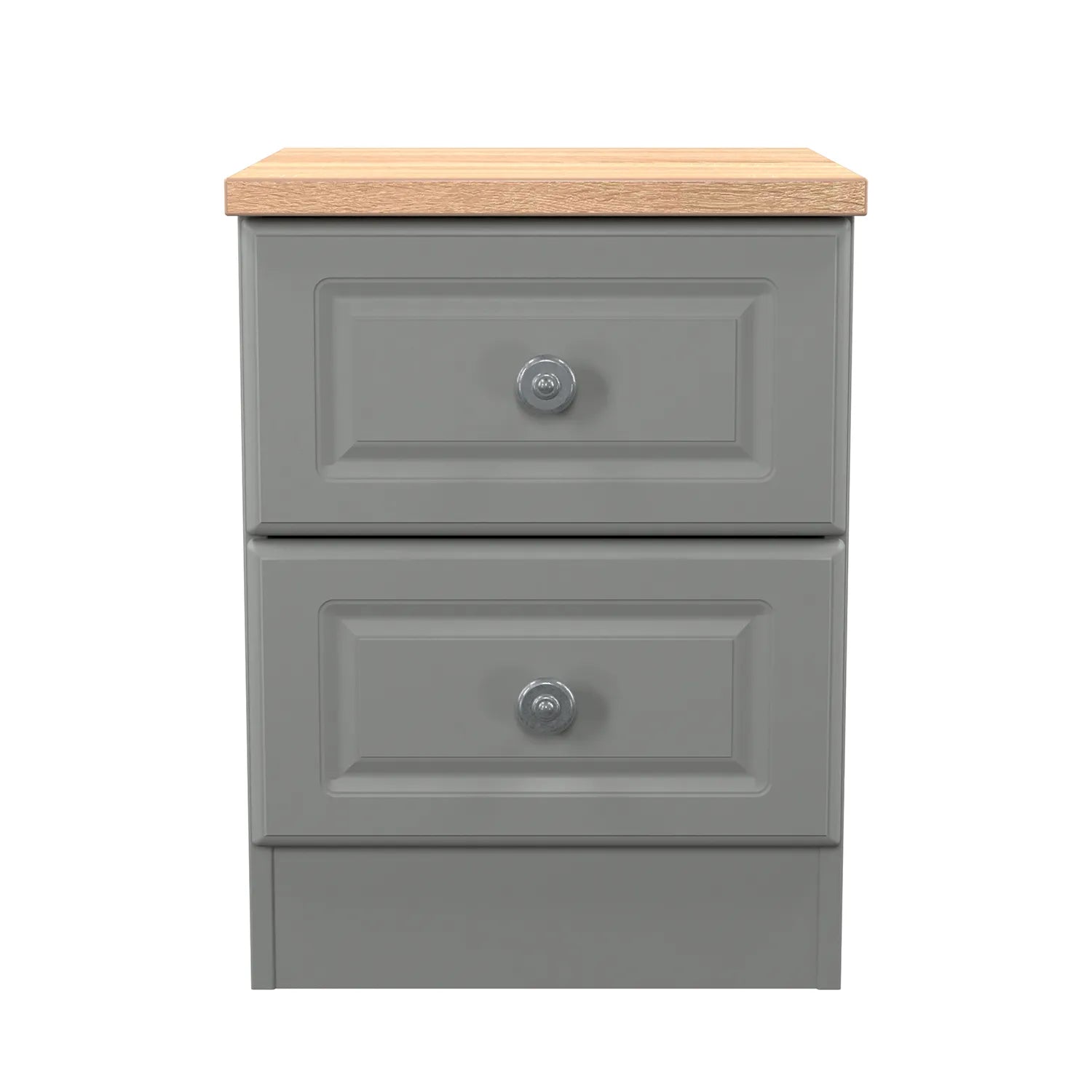 Norfolk 2 Drawer Bedside Cabinet