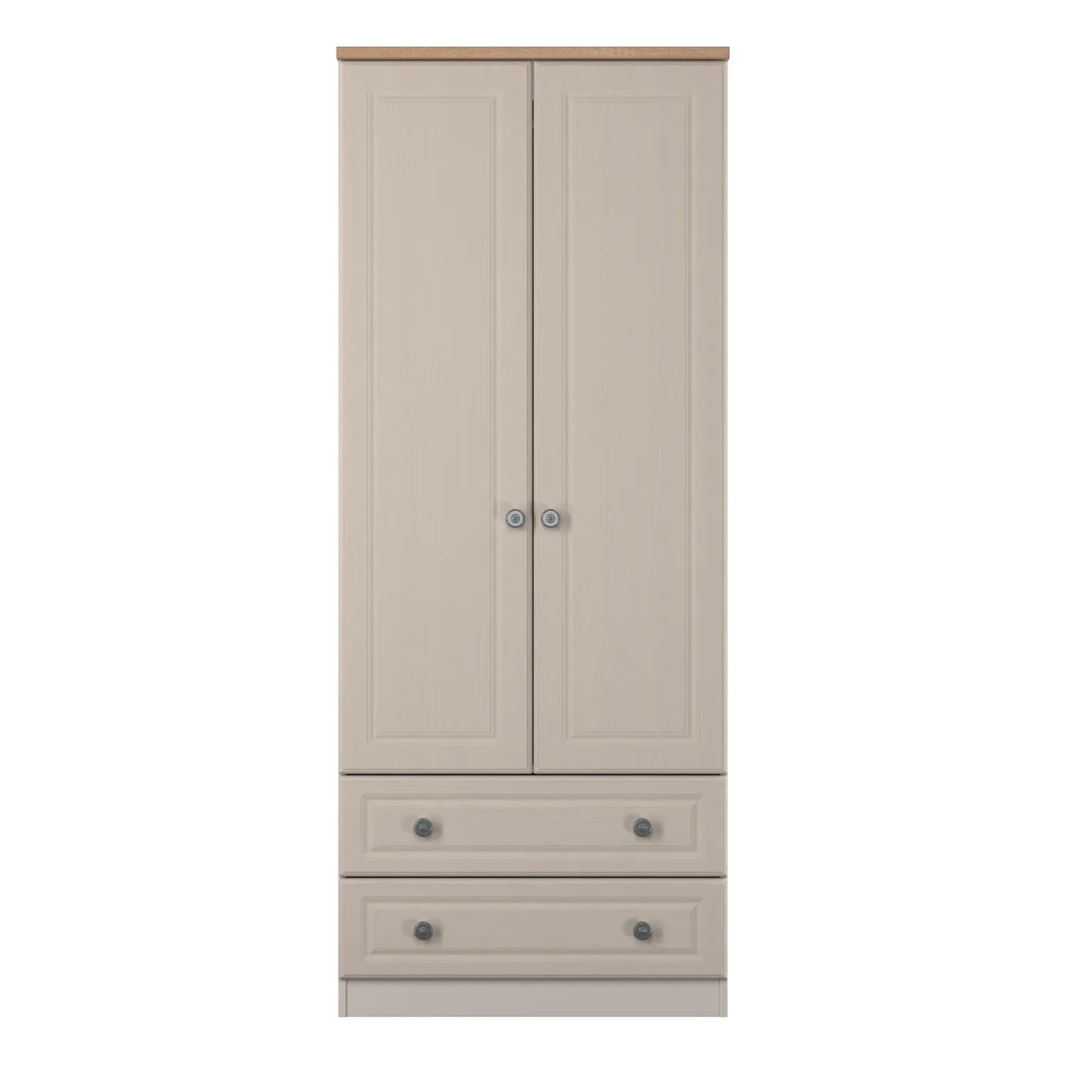 Norfolk 2 Door Hinged Wardrobe With Drawers