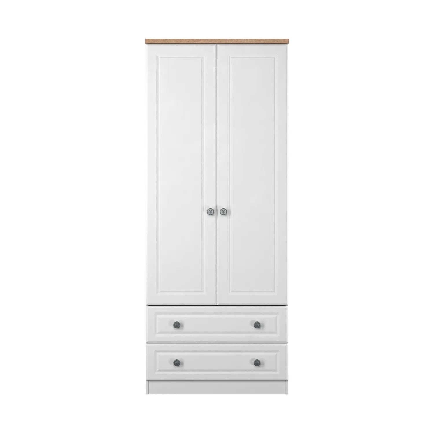 Norfolk 2 Door Hinged Wardrobe With Drawers