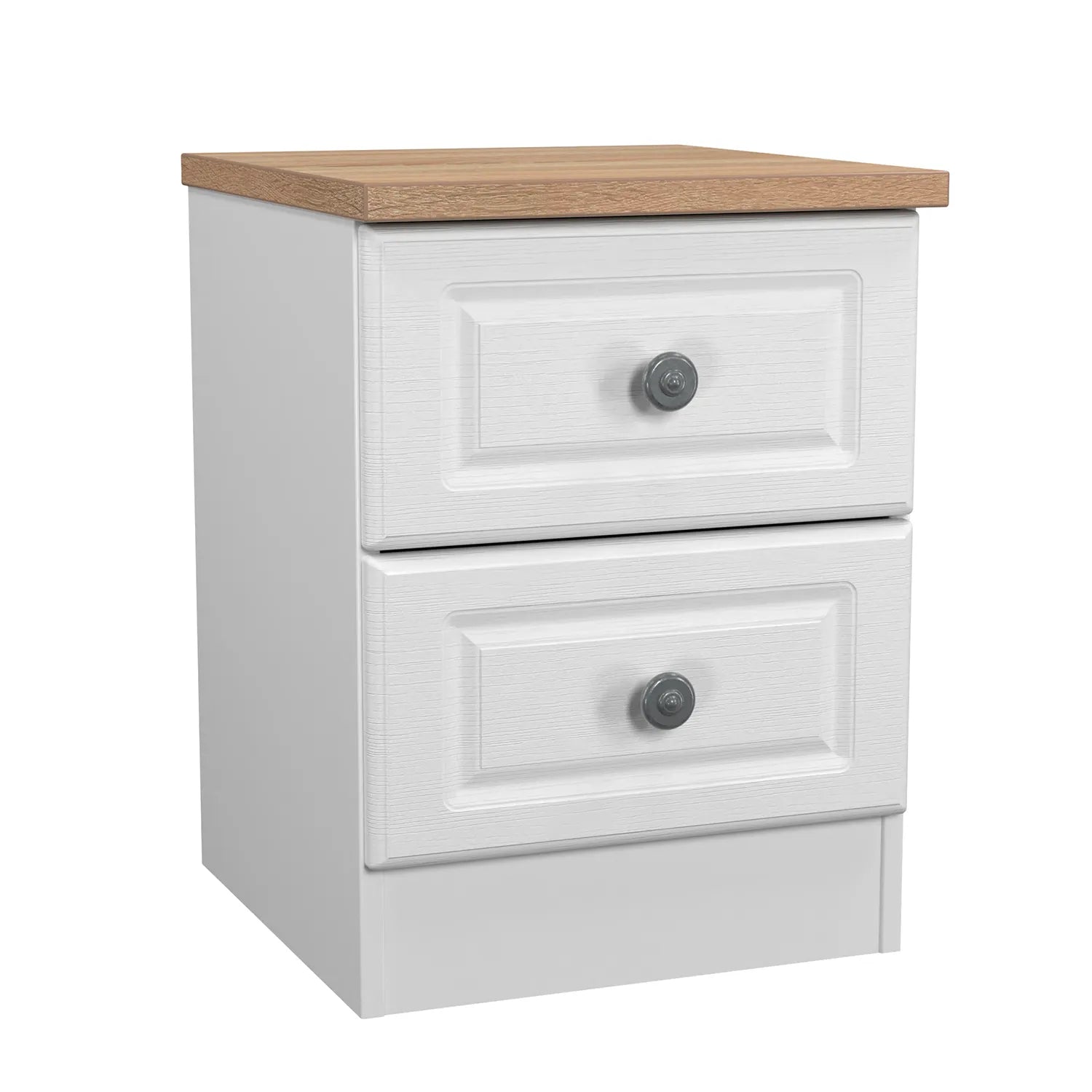 Norfolk 2 Drawer Bedside Cabinet