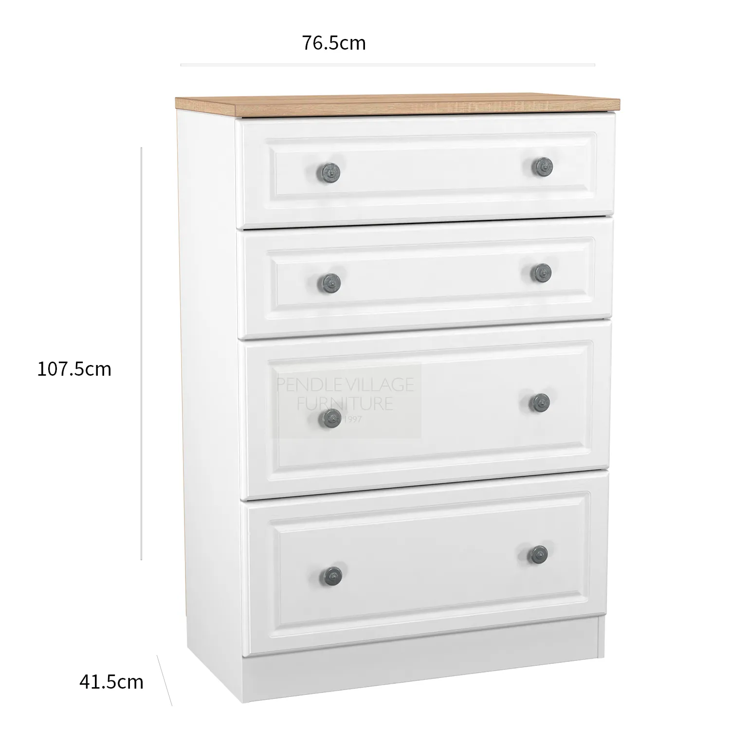 Norfolk 4 Drawer Deep Chest