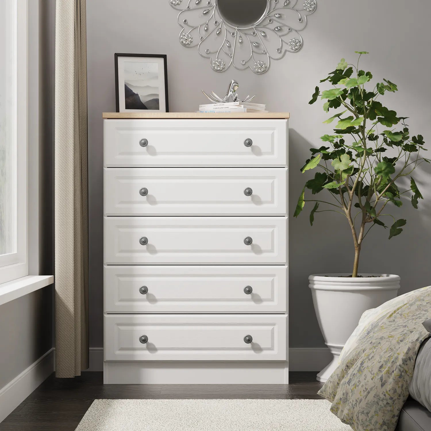 Norfolk 5 Drawer Chest