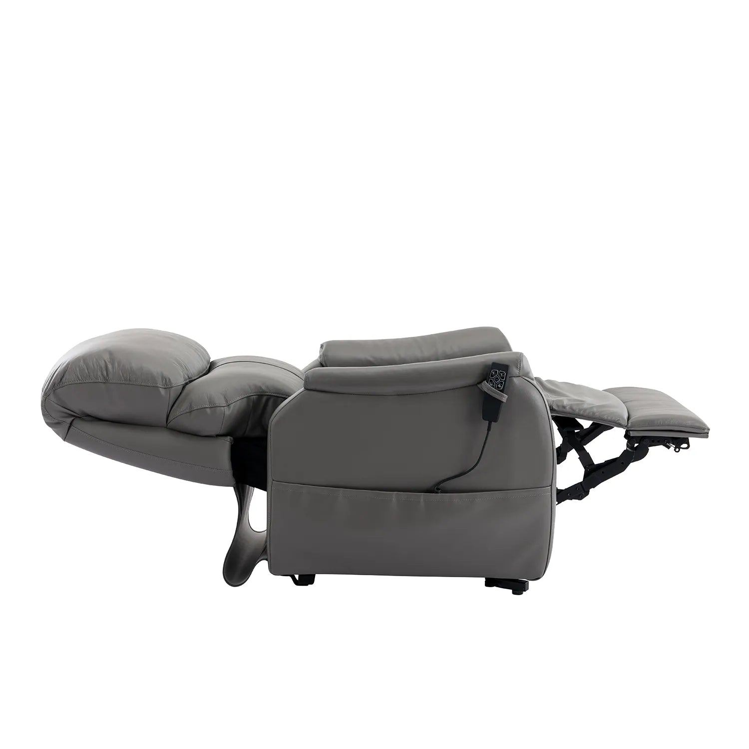 Grey Leather mobility riser recliner chairs