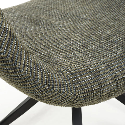 Tweed Fabric dining chairs