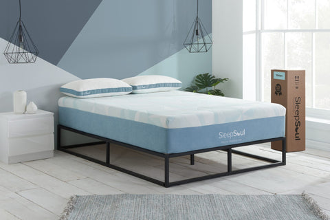 SleepSoul Orion CoolGel 800 Pocket Mattress – Experience cool comfort with 3.5cm cool gel foam and 800 pocket springs. Available in Single, Double, King, and Small Double sizes for personalised sleep perfection. - Lifestyle Image 2