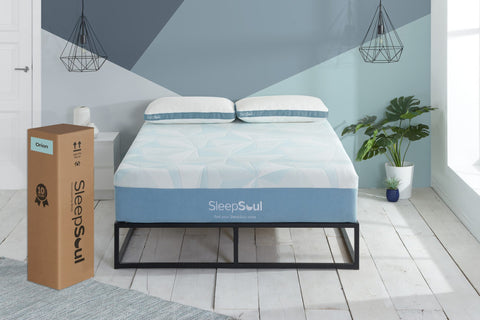 SleepSoul Orion CoolGel 800 Pocket Mattress – Experience cool comfort with 3.5cm cool gel foam and 800 pocket springs. Available in Single, Double, King, and Small Double sizes for personalised sleep perfection. - Lifestyle Image 1