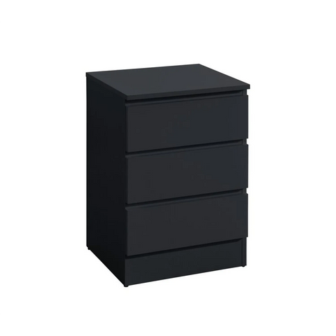 Stockholm 3 Drawer Bedside - Pair