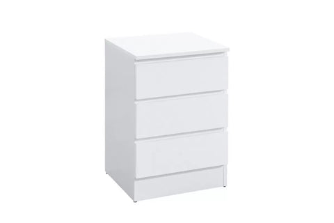 Stockholm 3 Drawer Bedside - Pair