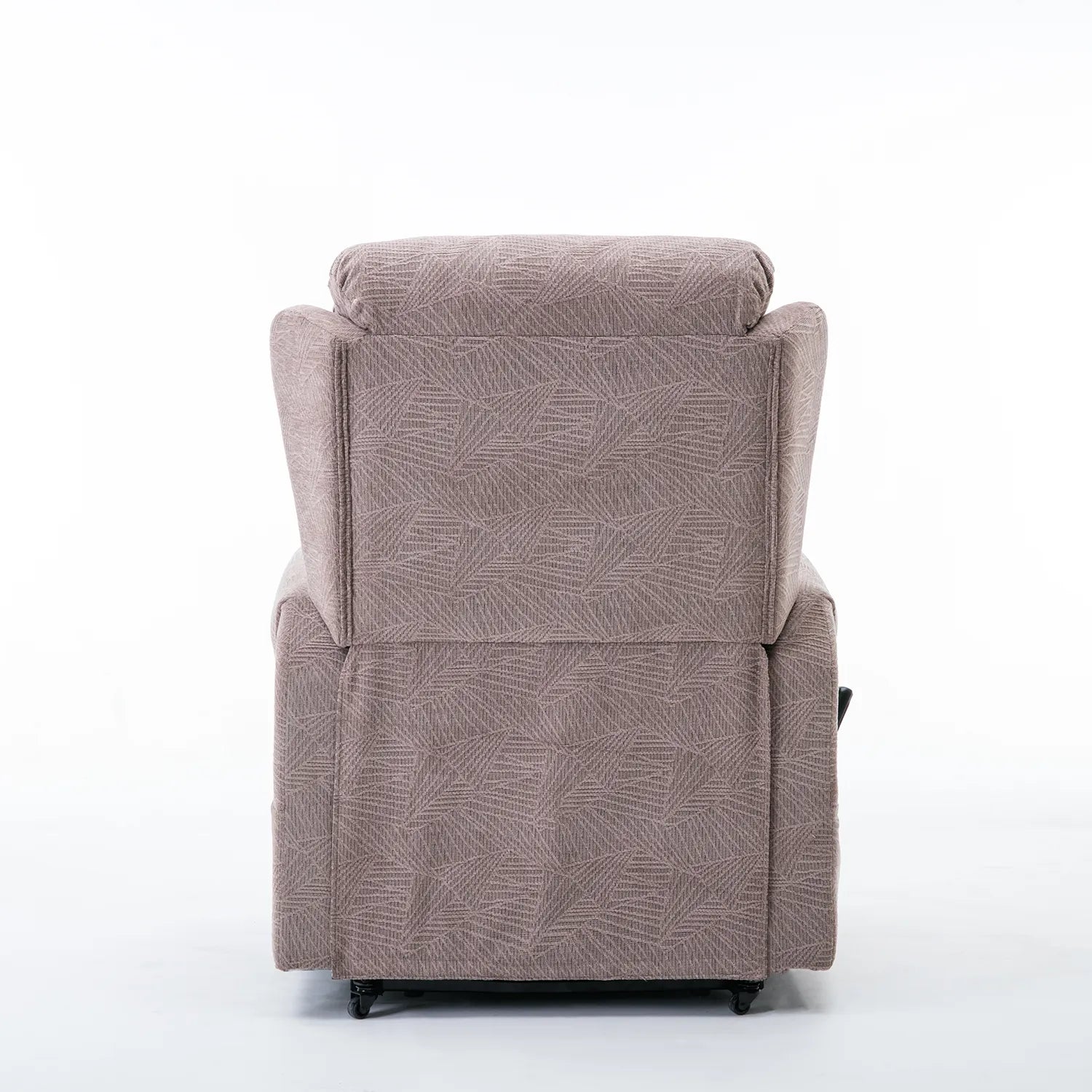 Oslo Mocha Brown Fabric Dual Motor Riser Recliner Chair 