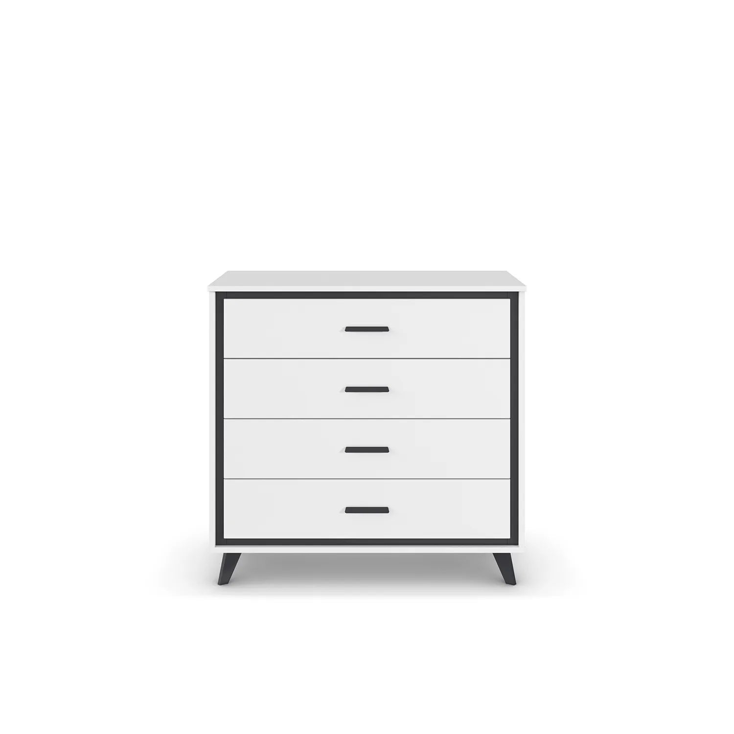 Zolo White 4 Drawer Chest