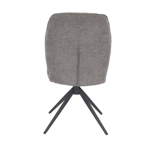 Perla Fabric Swivel dining chair