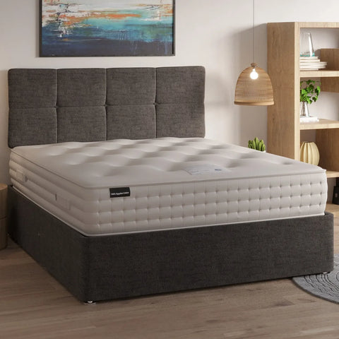 Repose Platinum 1500 Pocket Sprung Mattress, also available in 2000, 1000 pocket sprung and ortho open coil mattress  - Lifestyle Image