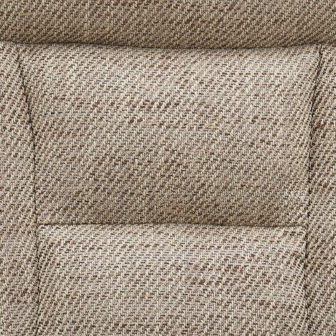 Preston Oatmeal Fabric Electric Rise and recline Chair - Fabric Details