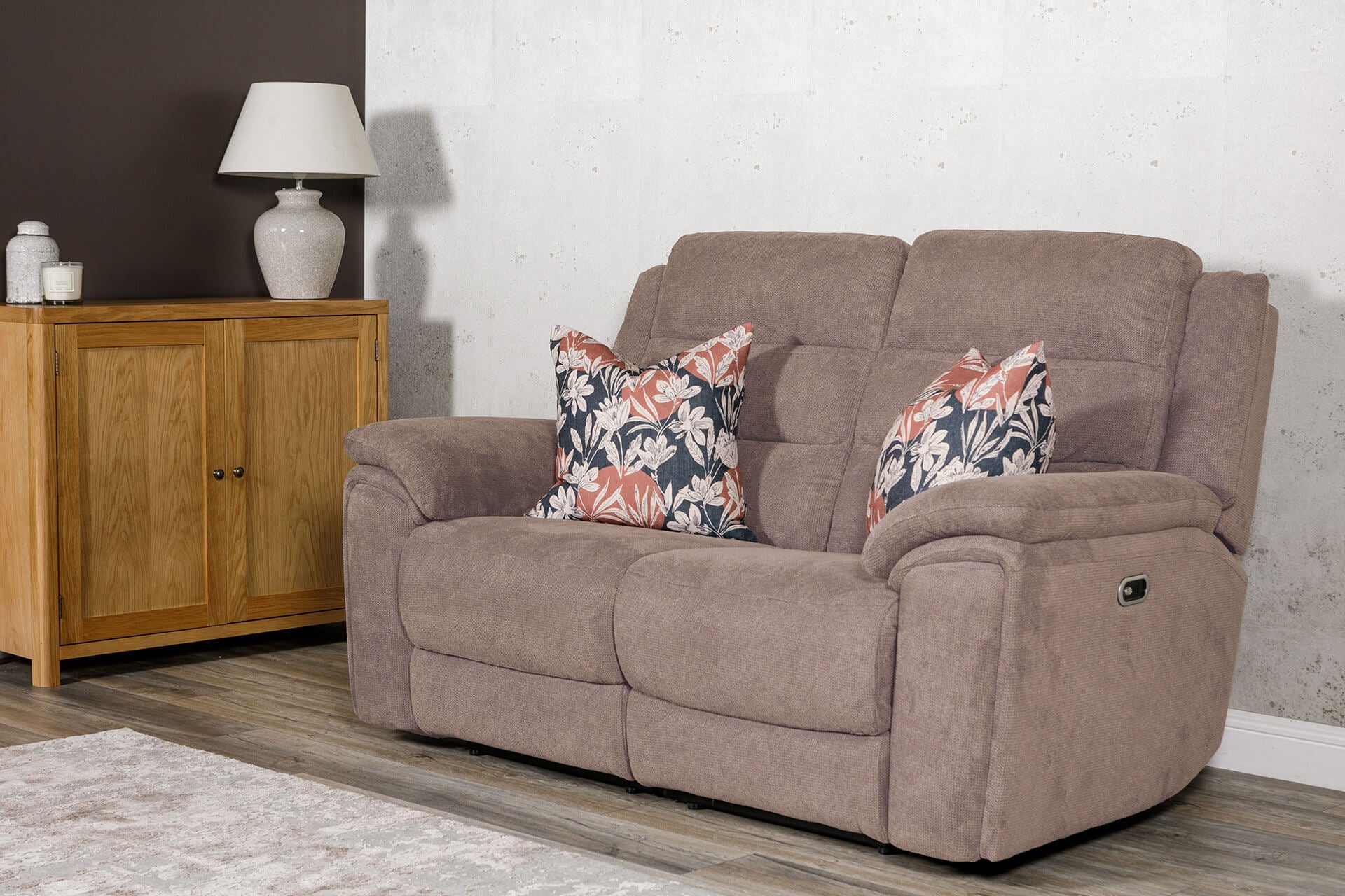 Venice 2 Seater Electric Recliner Sofa