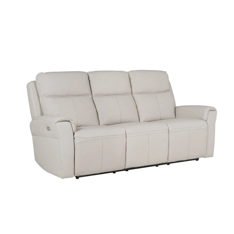 Dylan Puty Leather Electric Recliner 3 Seater Sofa 