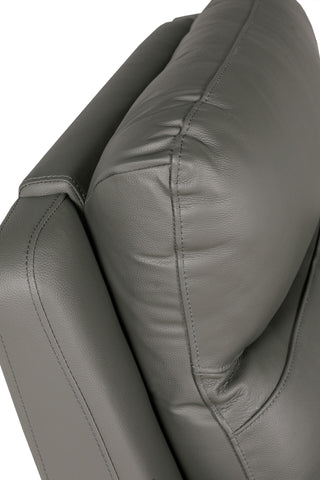 Dylan Grey Electric Leather Recliner Arm Chair - 008