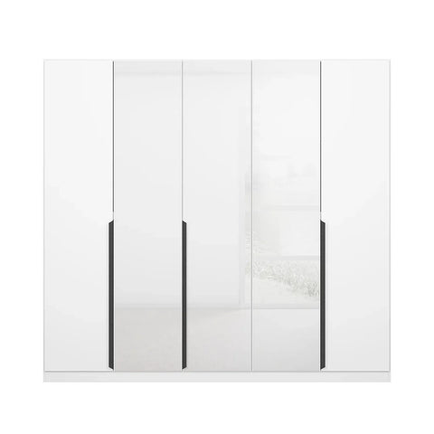 Artemis 5 Door Hinged Wardrobe - 226cm