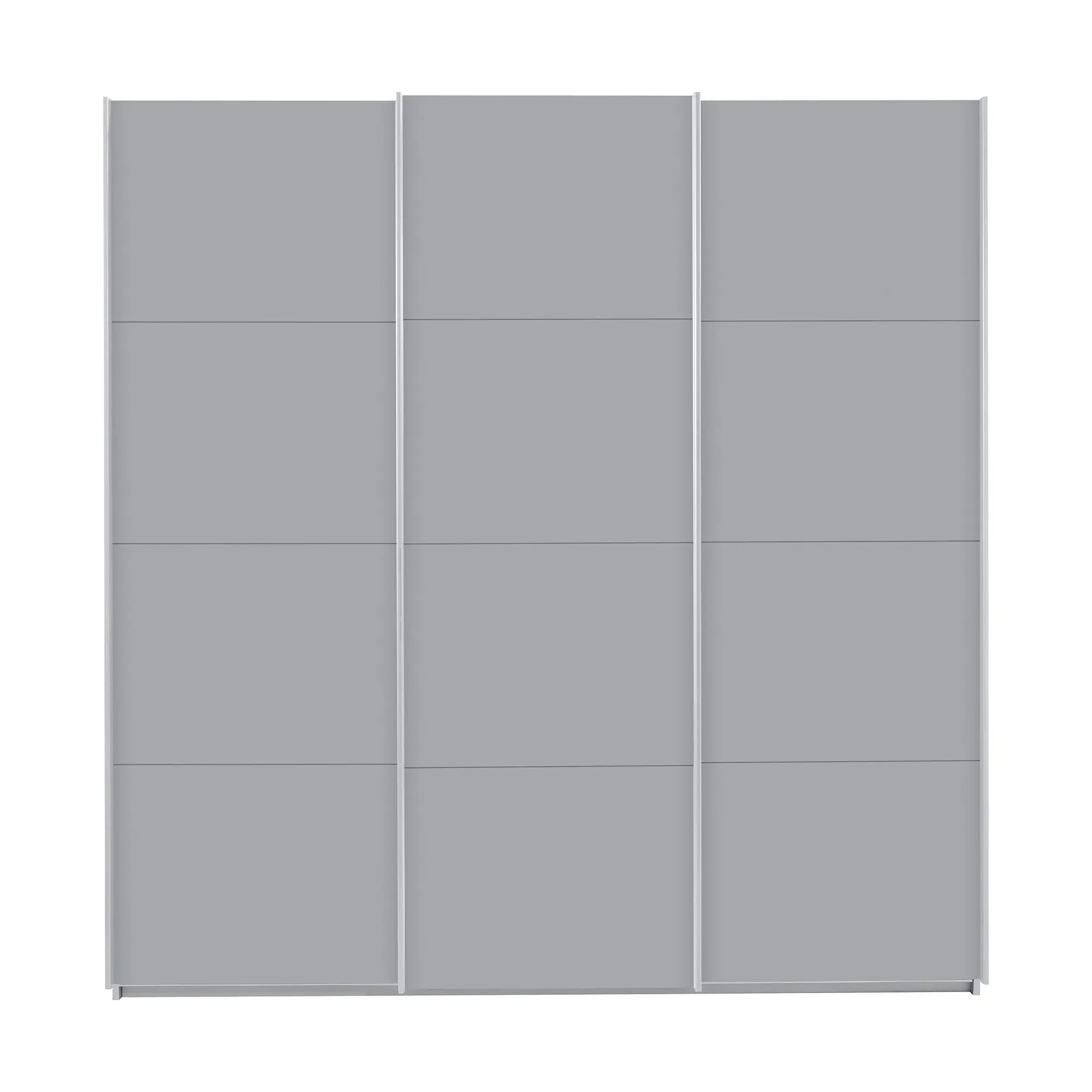 Forms Decor Silk Grey 3 Door Sliding Wardrobe - Pendle Village Furniture