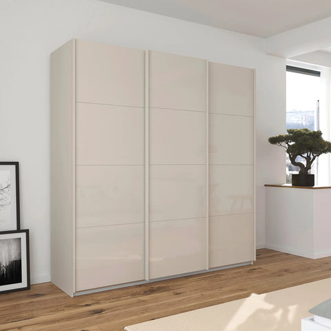 Rauch Forms Champagne Glass 3 Door Sliding Wardrobe