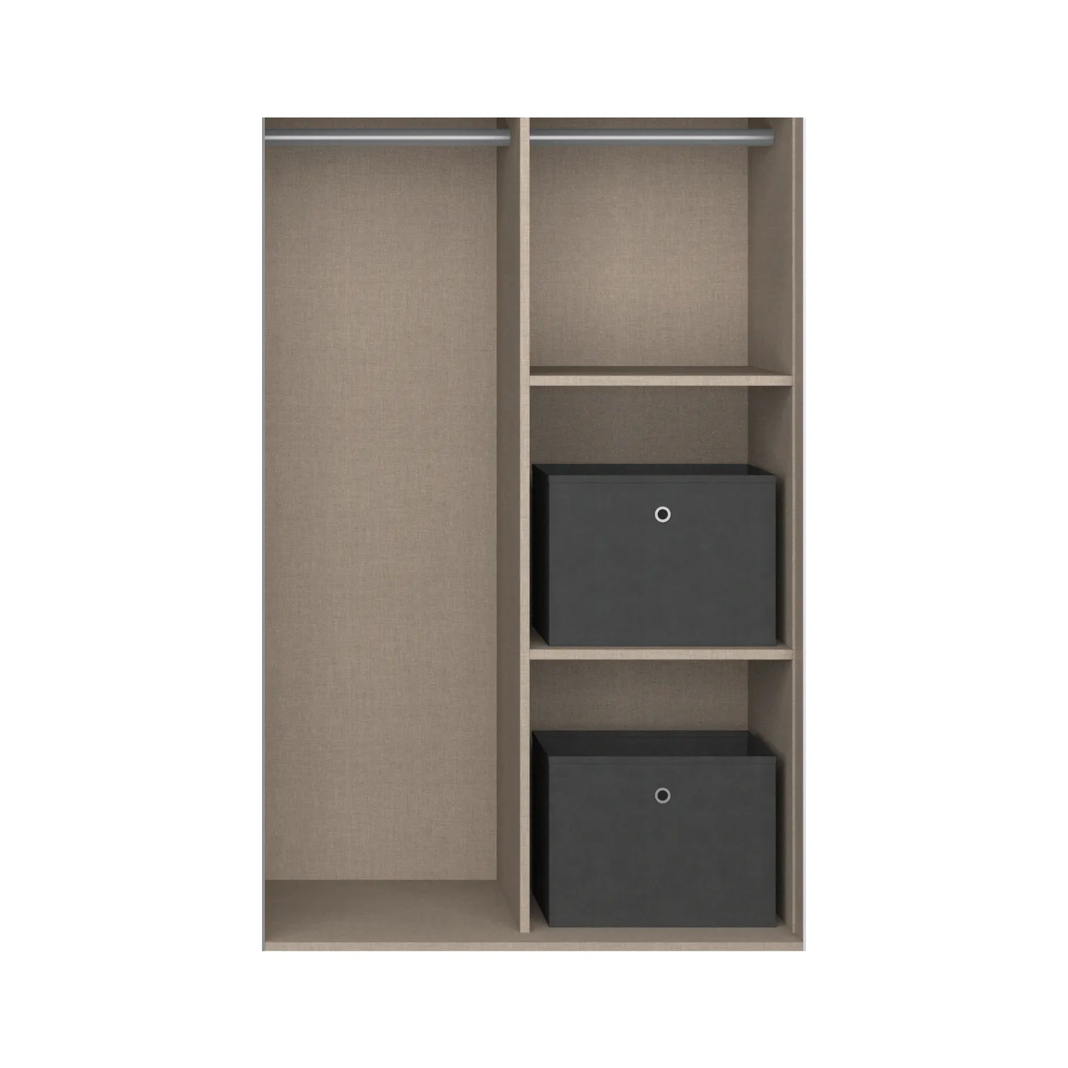 Interior Division for Rauch Wardrobes