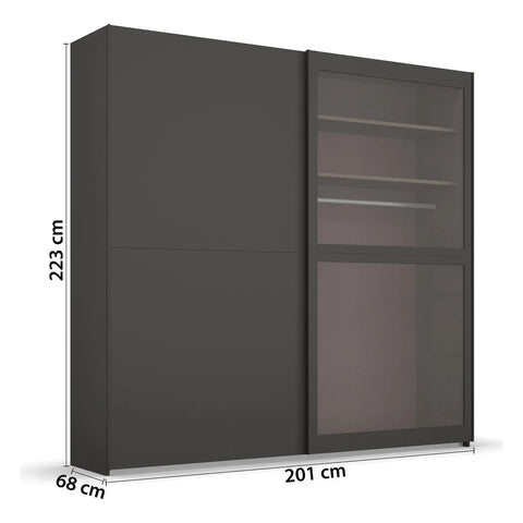 Lumis 2 Door Sliding Wardrobe