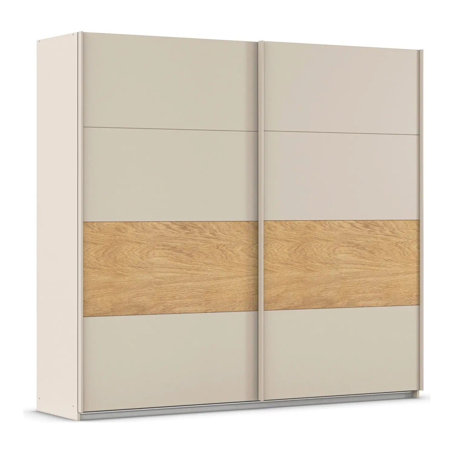 Rauch Malva 226cm Champagne Sliding Door Wardrobe