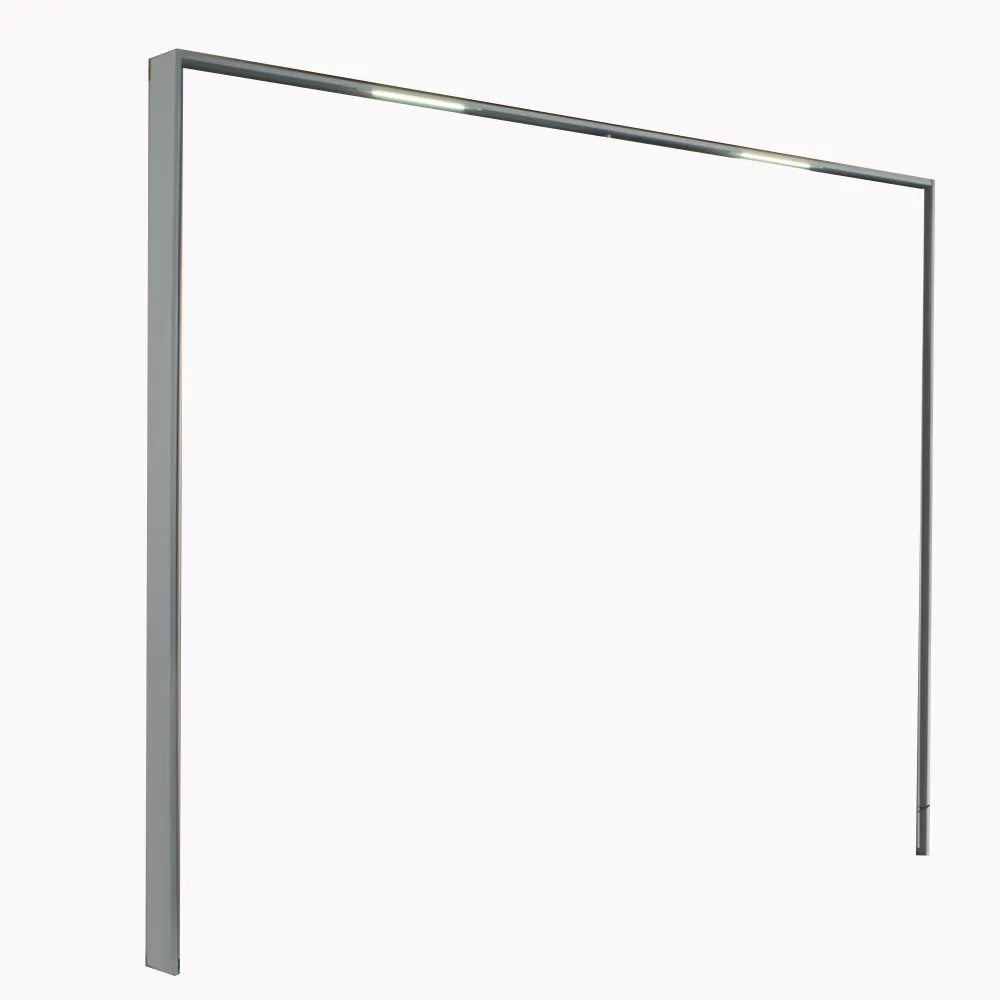 Passepartout Light Frame for Rauch Sliding Door Wardrobes