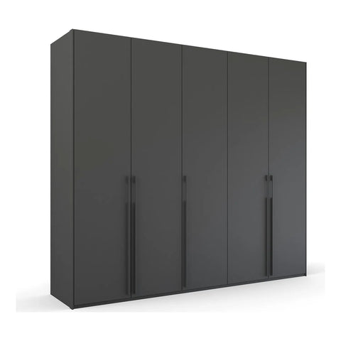 Kacey Pure 5 Door 251cm Wide Wardrobe