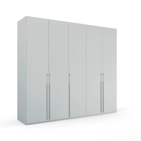 Kacey Pure 5 Door 251cm Wide Wardrobe