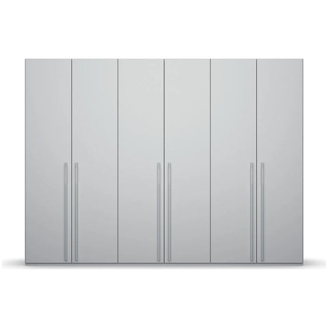 Kacey Pure 6 Door 301cm Wide Wardrobe