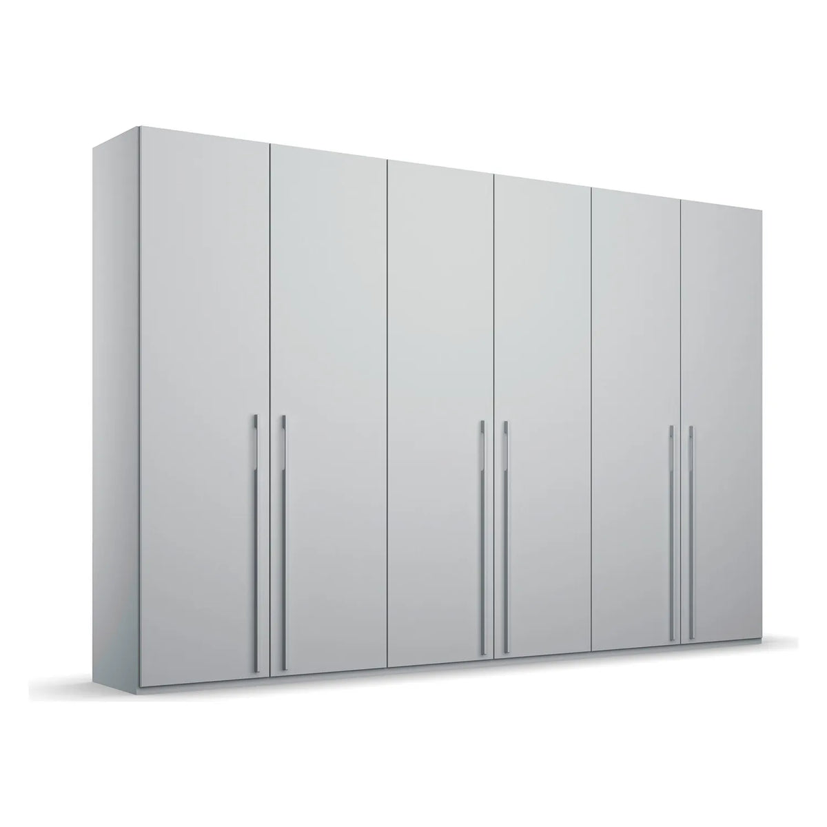 Rauch Kacey Pure Silk Grey 6 Door Large Wardrobe 