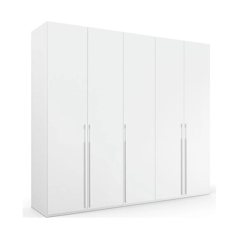 Kacey Pure 5 Door 251cm Wide Wardrobe