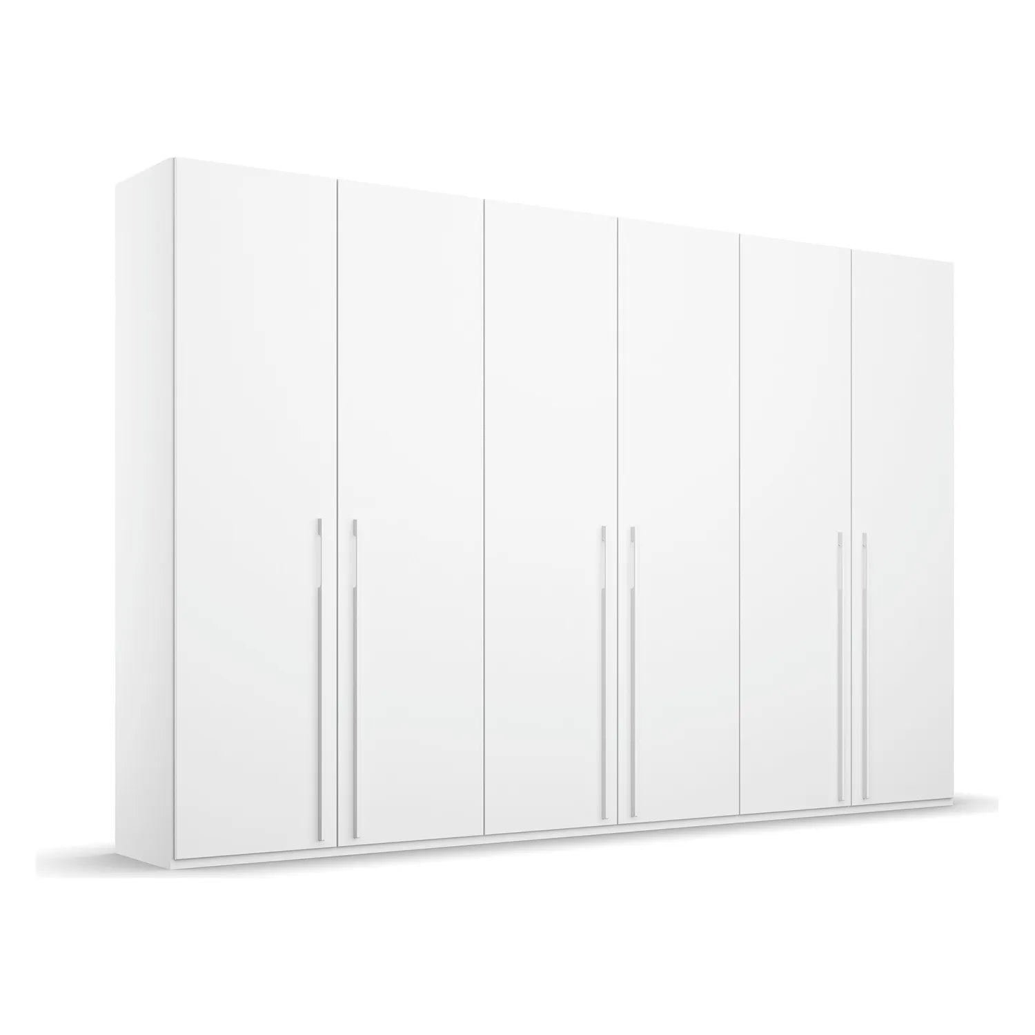 Rauch Kacey Pure Silk Grey 6 Door Large Wardrobe - Premium Interior