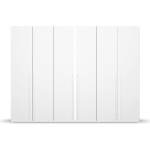 Kacey Pure 6 Door 301cm Wide Wardrobe