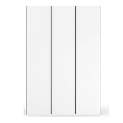 Rauch skat Meridian White 3 Door Hinged Wardrobe, Size Width 151cm Height 223cm or 235 cm and Depth is 60cm. Comes with free delivery and assembly. Pay monthly Available - 003