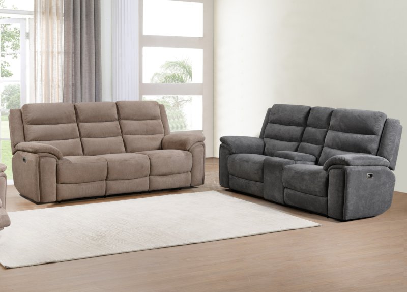 Venice 3 Seater Electric Recliner Sofa