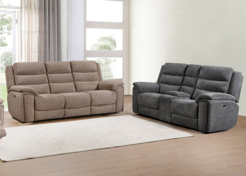 Electric recliner Fabric sofa set