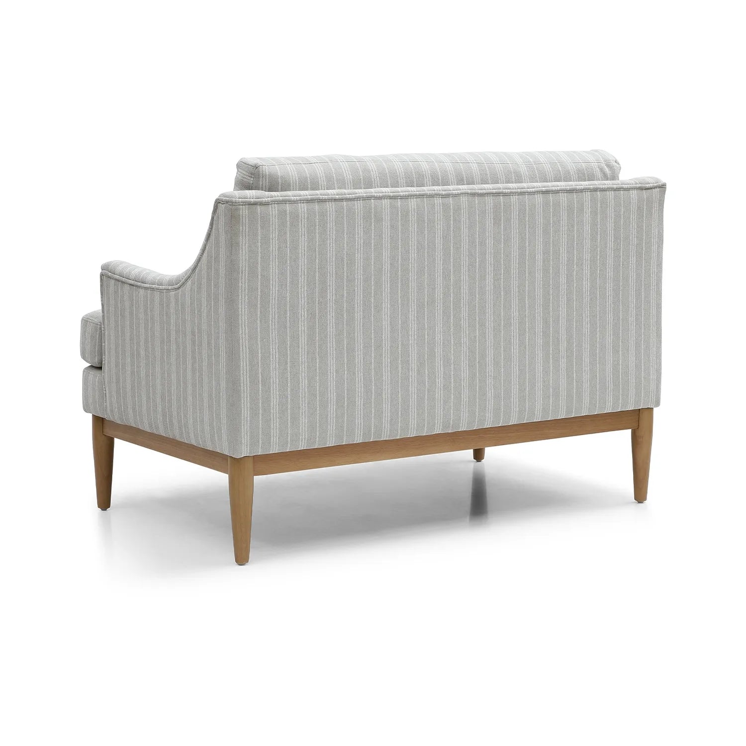 Rihanna Upholstered Loveseat with Wood Base