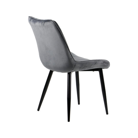 Grey Swivel Dining Chair