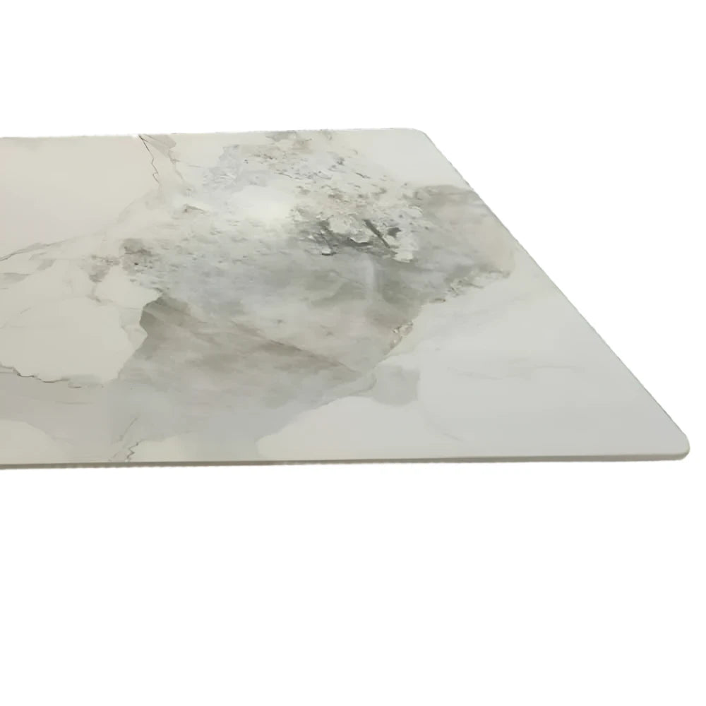 Casa 1.8M White Milan Ceramic Dining Table