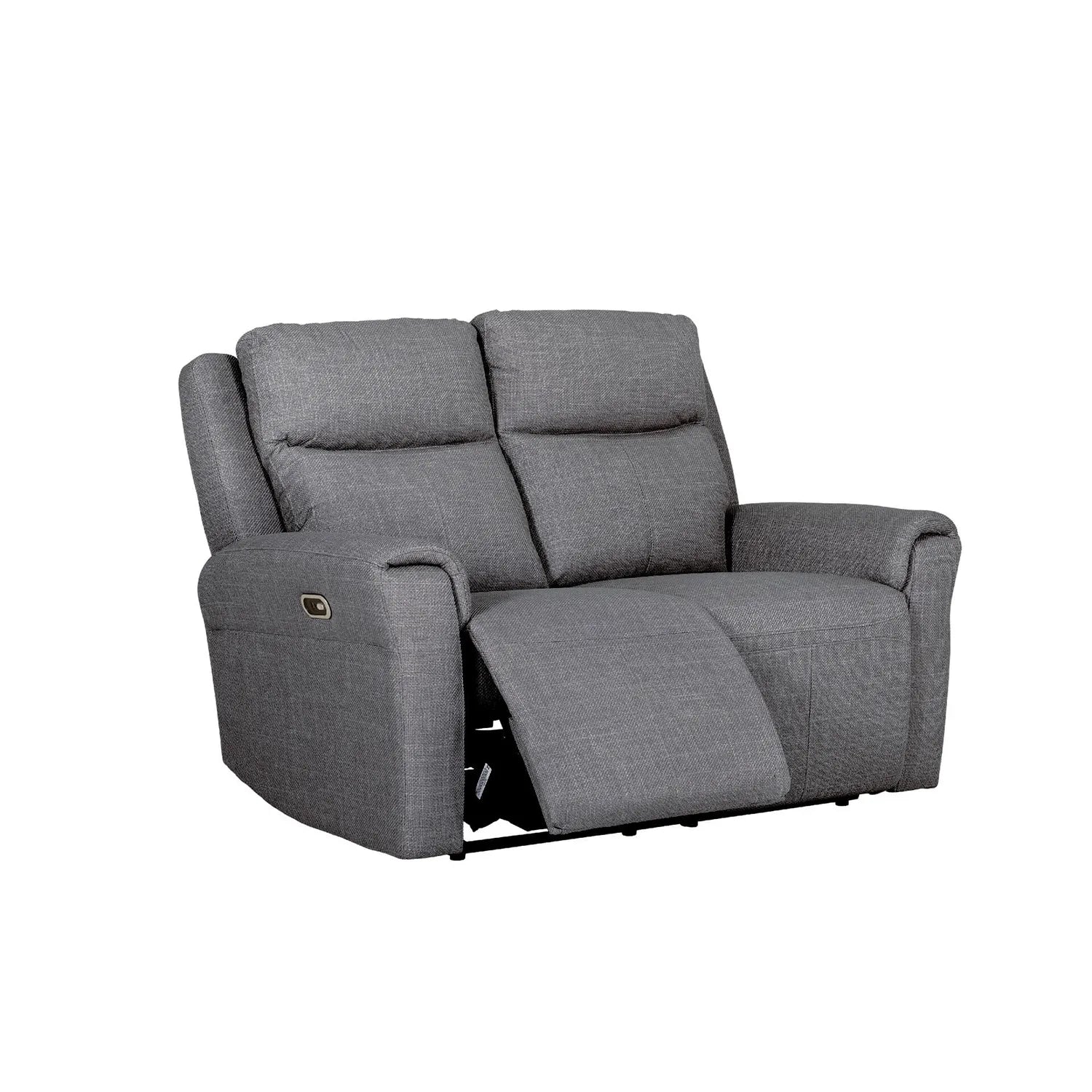 Dylan Charcoal Fabric  Seater Power Recliner Sofa