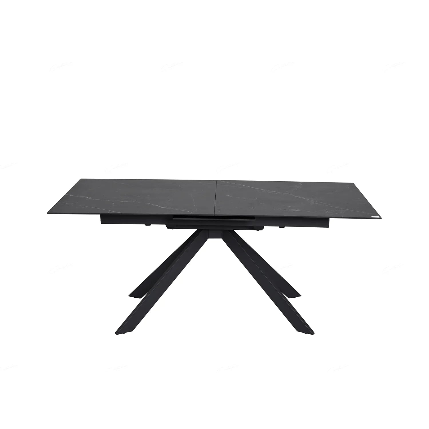 Russo Black Ceramic Extending Dining Table